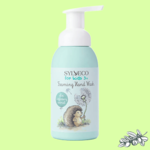 mousse detergente mani per bambini Sylveco