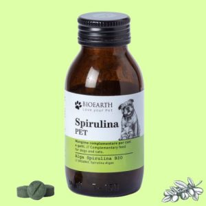 spirulina pet mangime complementare per cani e gatti Bioearth